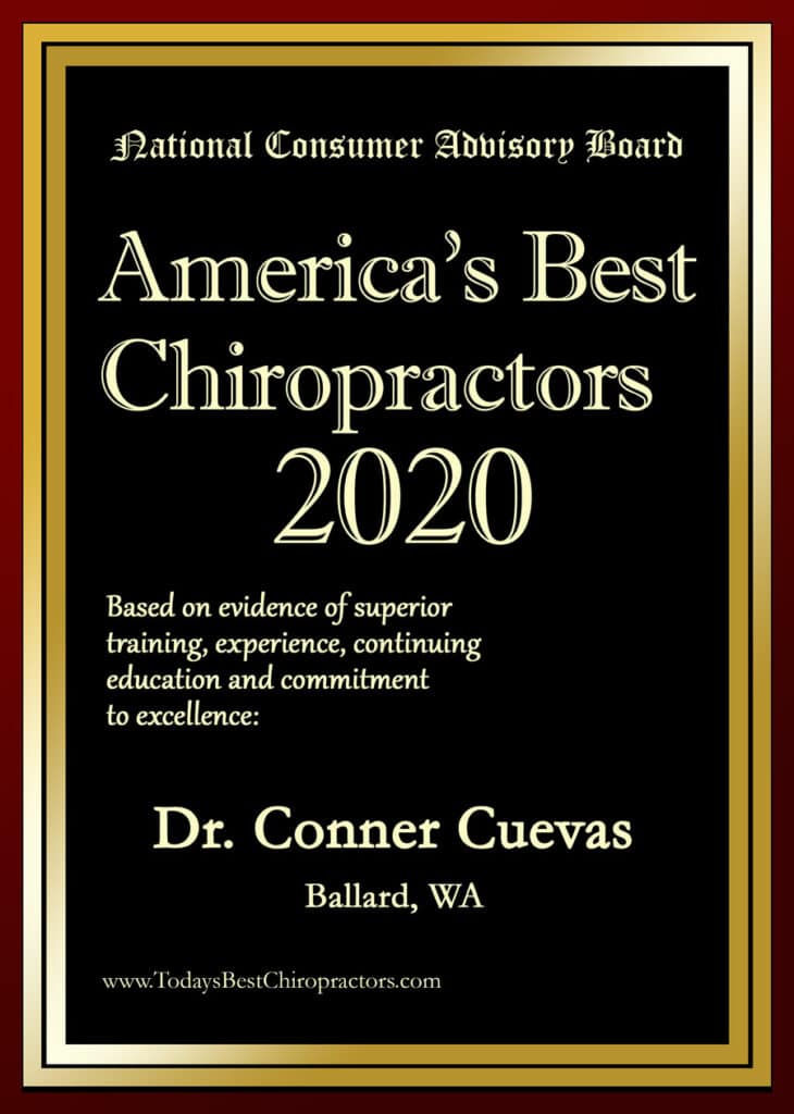 Ballard Seattle Chiropractic Center - America Best Seattle Chiropractor 2020 Dr. Jon Conner Cuevas DC