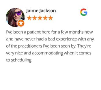 Review from Jaime Jackson