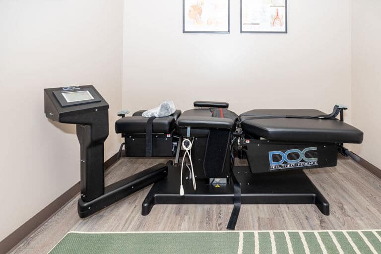 chiropractic adjustment area