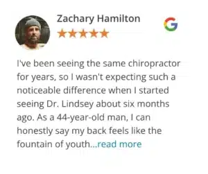 Google Review of Zachary Hamilton