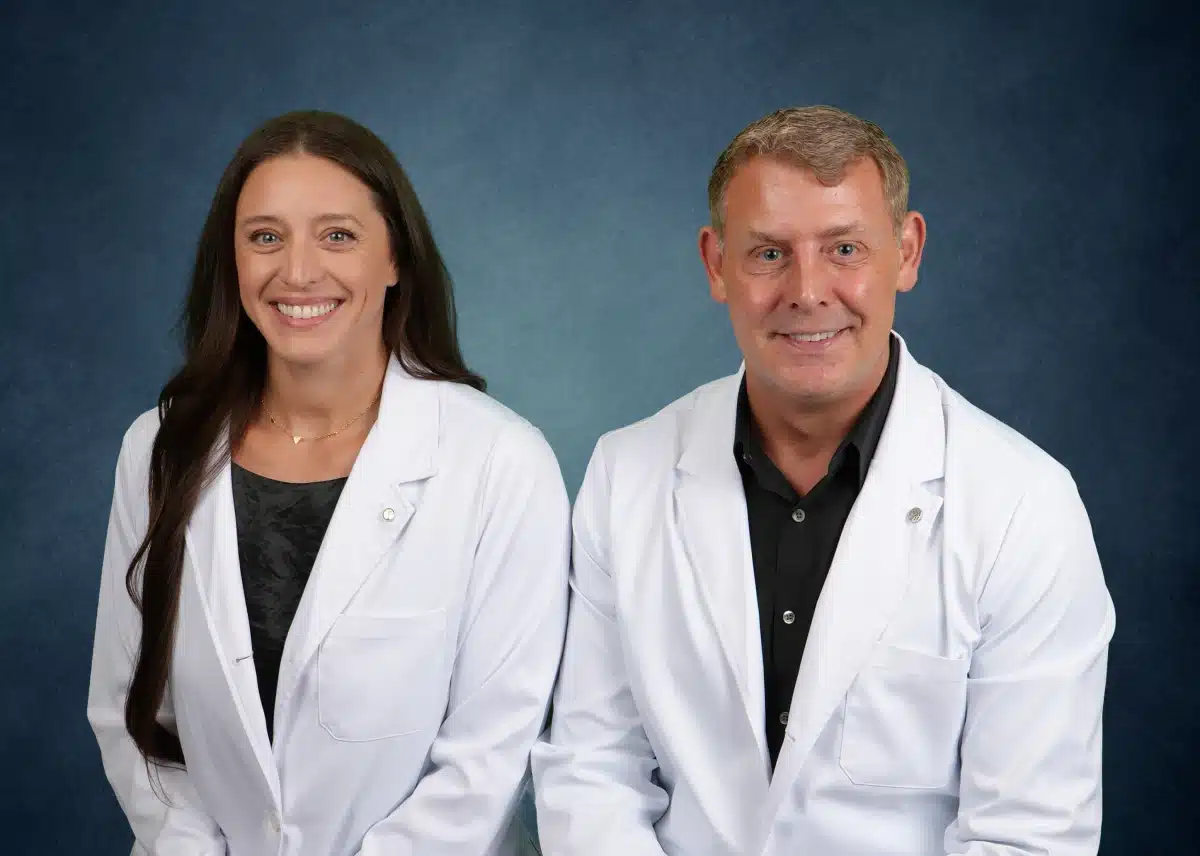 Dr. Bradley Eyford and Dr. Lindsey Terronez at Ballard Seattle Chiropractic Center